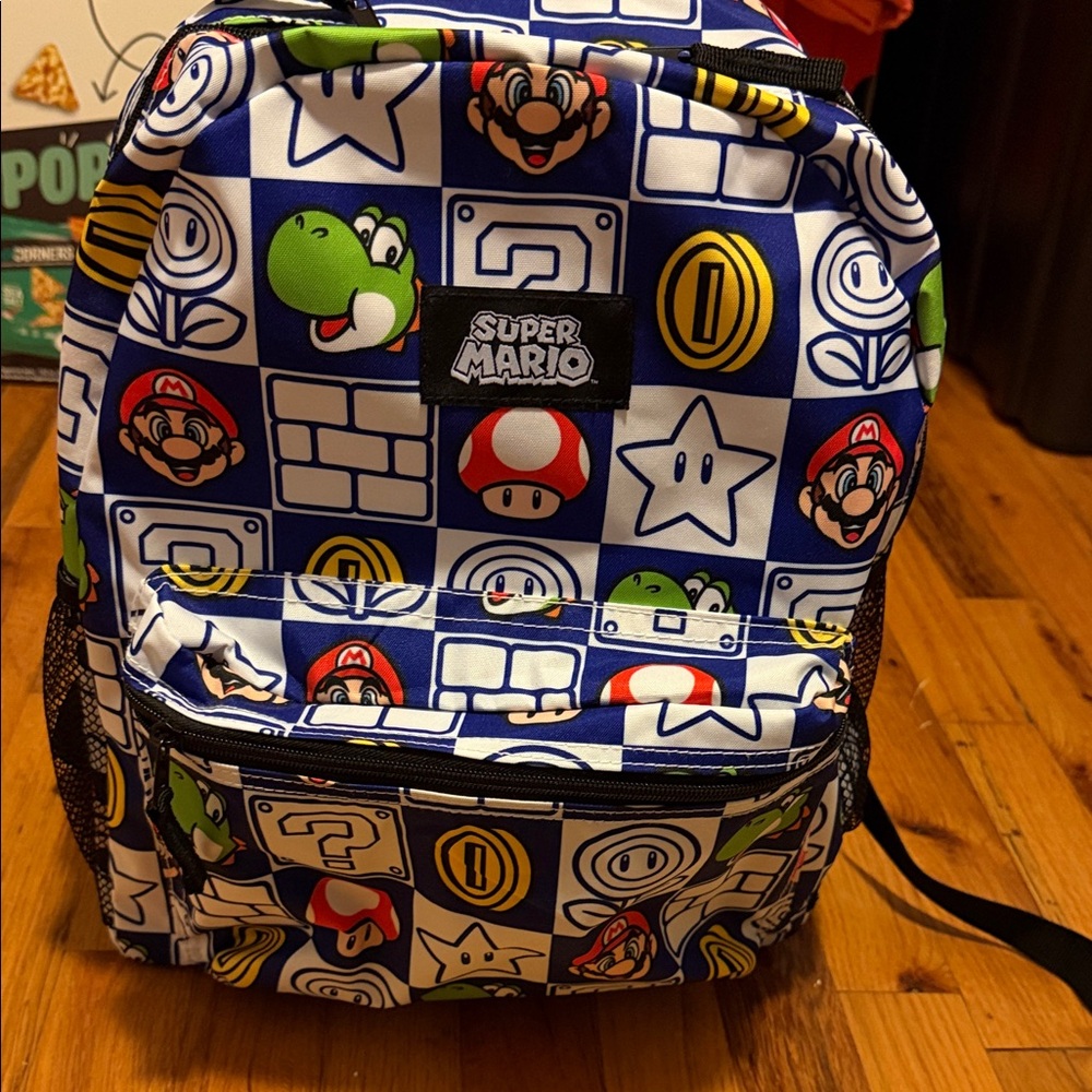 Super Mario Themed Backpack
